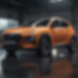 Hyundai Kona showcasing its modern design