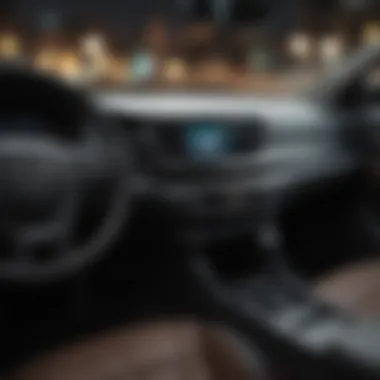 Different materials used for Hyundai Tucson dashboard covers.