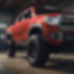 Toyota Tundra lifted with premium suspension