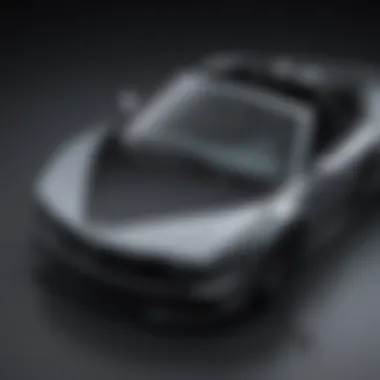 Different types of car shade visors arranged for comparison