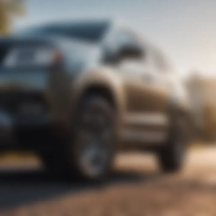 An infographic illustrating key factors influencing SUV fuel efficiency.