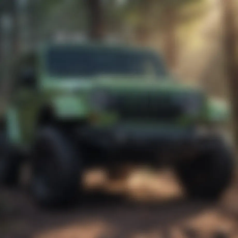 Detailed Jeep build sheet showcasing specifications