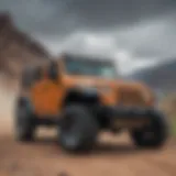Jeep JK Hemi Kit installed in an off-road environment