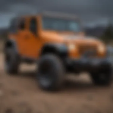 Technical specifications of the Jeep JK Hemi Kit laid out