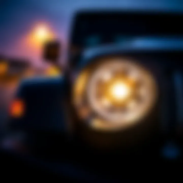 Comparing LED and Halogen Headlights for Jeep Vehicles Comparison of LED headlights with traditional halogen lights