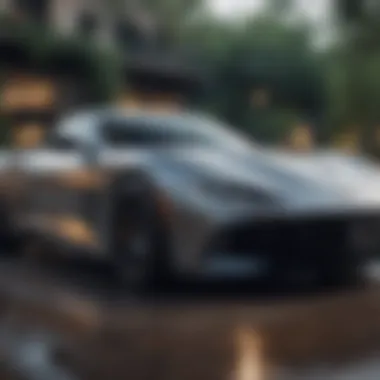 The Allure of Luxury Sports Car Design Sleek design of a luxury sports car
