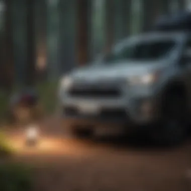 Maintenance tips for tent attachment on Toyota Highlander