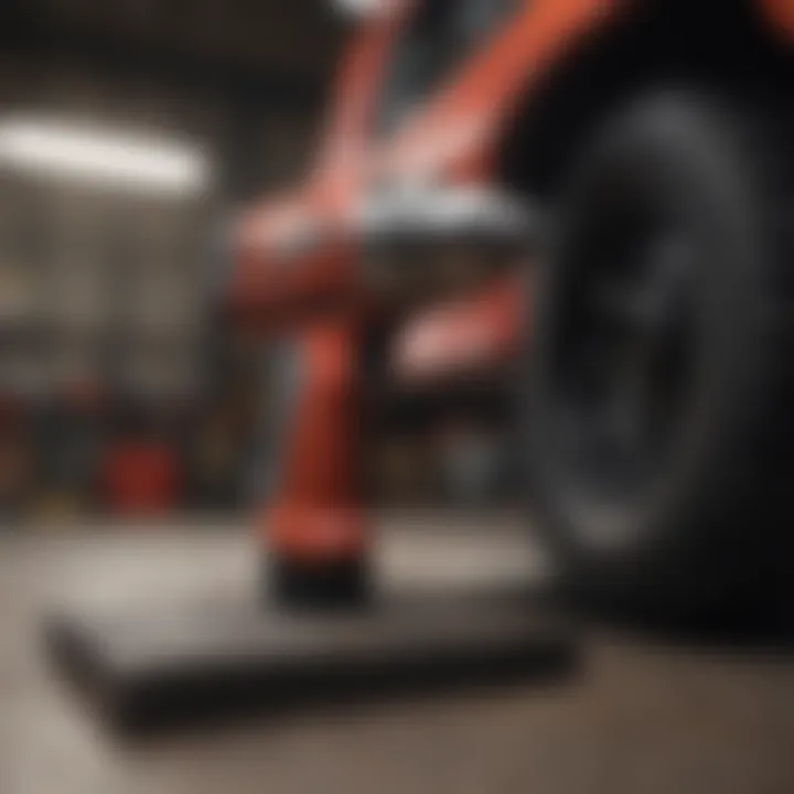 Milwaukee screw gun in action on a vehicle assembly