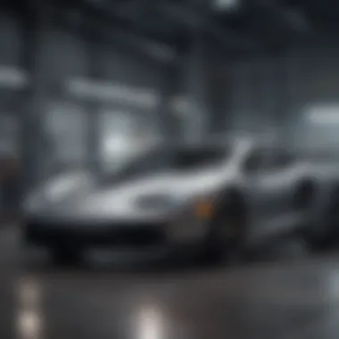 Analyzing Automotive Data A user analyzing automotive data and statistics
