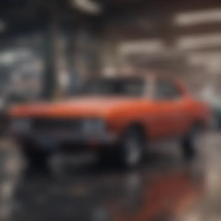 Illustration of financing options for car sales