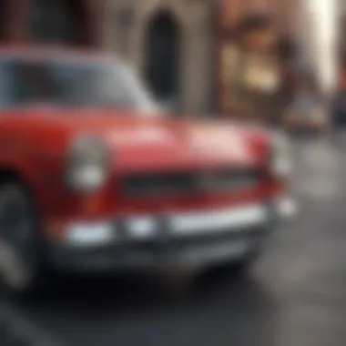 Understanding Classic Car Insurance Policies Close-up of classic car insurance policy documents