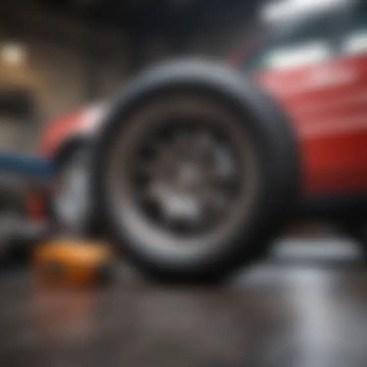 Maintenance tools for ride-on vehicles