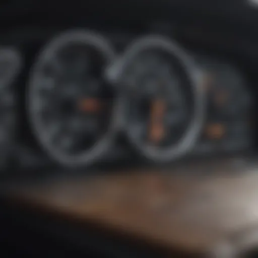 A close-up of a car's dashboard highlighting the loan details.