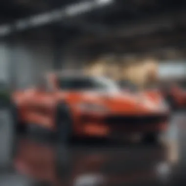 Visual comparison of financing options for used cars