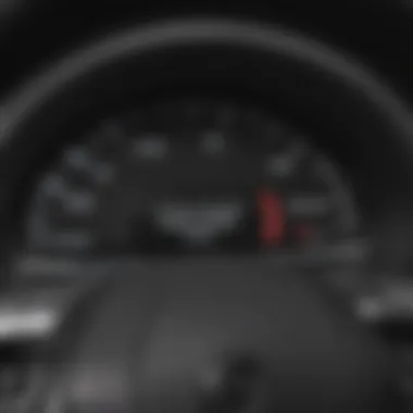 Close-up of Nissan Altima's sport mode setting on the drive selector