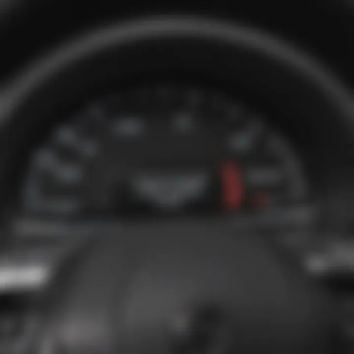 Close-up of Nissan Altima's sport mode setting on the drive selector
