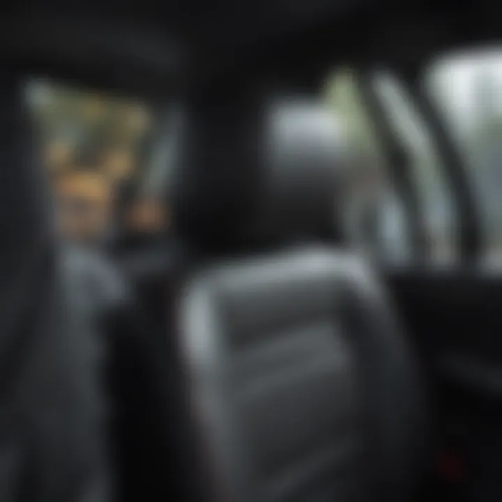 Different materials used in Nissan Frontier seat covers