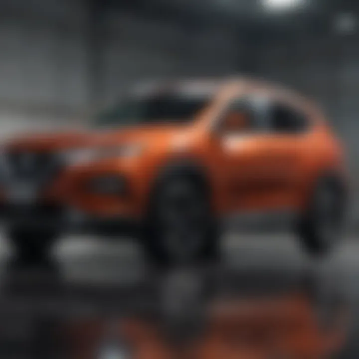 Nissan Rogue demonstrating advanced technology features