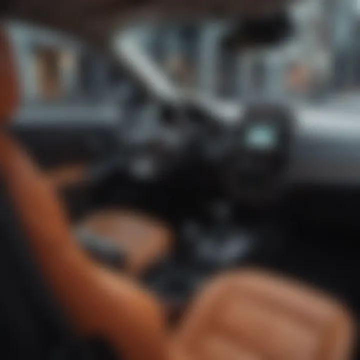 Interior of the Nissan Versa Note highlighting its spacious cabin