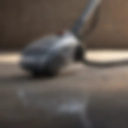 Innovative handheld vacuum showcasing extension capabilities