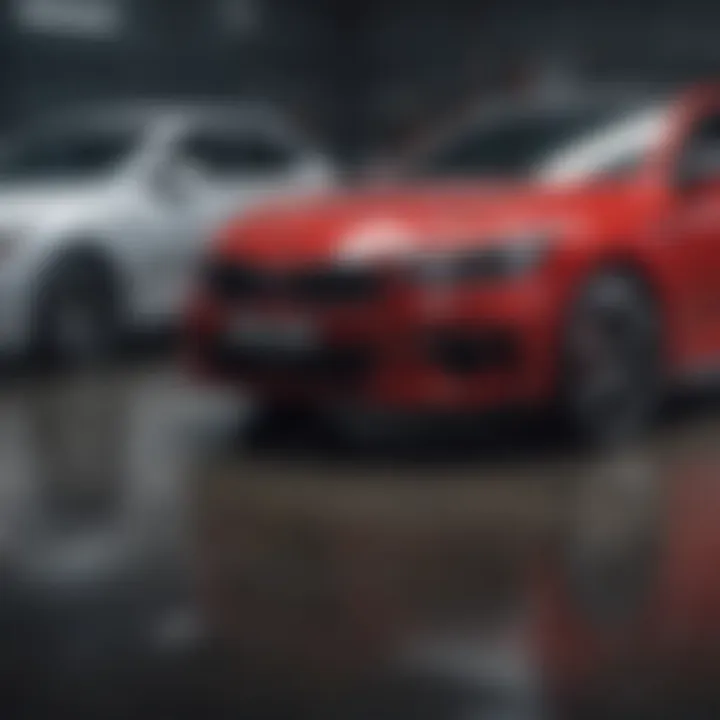 Comparison chart of various used Kia models showcasing reliability and performance