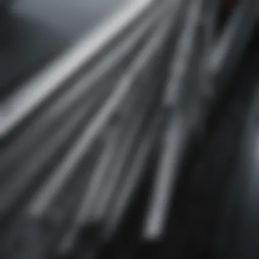 Close-up view of wiper blades on a 2004 Toyota Camry