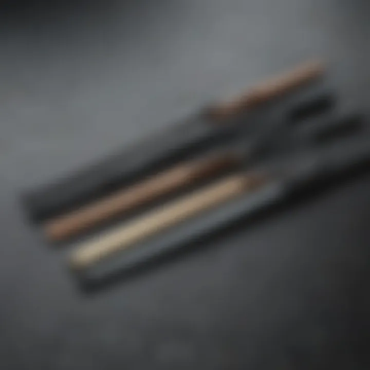 Comparison of various wiper blade sizes