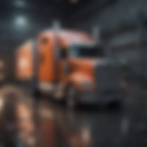 Illustration depicting the various types of owner operator truck insurance coverage.