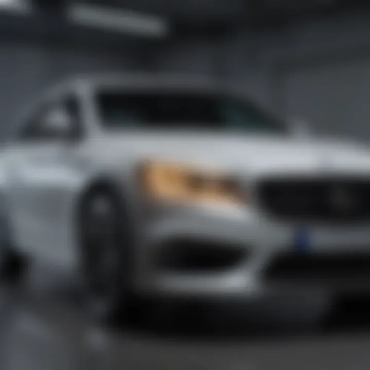 Demonstration of PIAA light cover installation on a vehicle