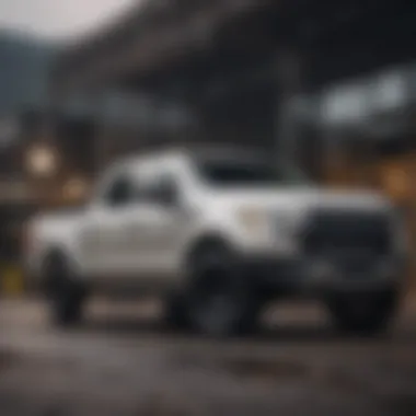 Various types of pickup truck extensions showcased