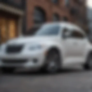 Aerodynamic Enhancements on PT Cruiser PT Cruiser with aerodynamic enhancements