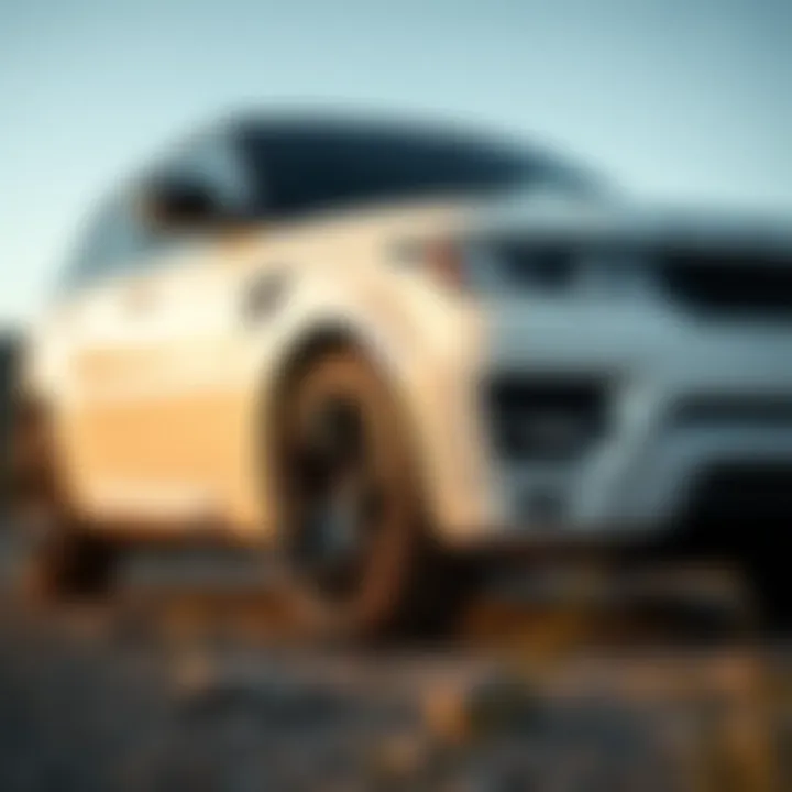 Performance on rugged terrain by the Range Rover Sport HSE