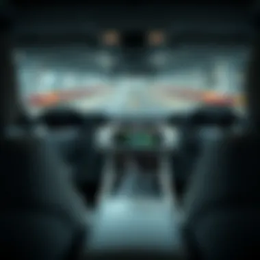 Advanced technology dashboard of the Range Rover Sport HSE
