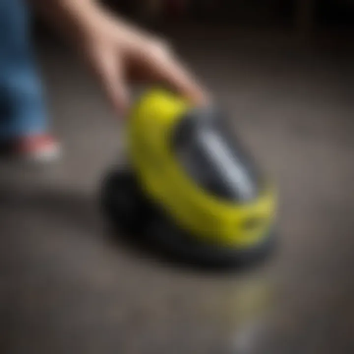 Consumer feedback on the Ryobi Mini Vacuum displayed in a review format