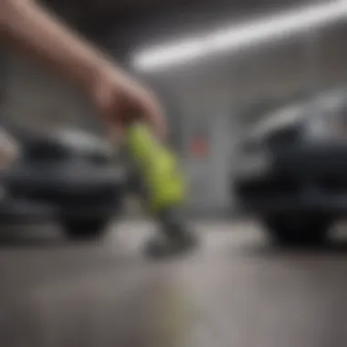 Highlighting the features of the Ryobi Mini Vacuum with attachments