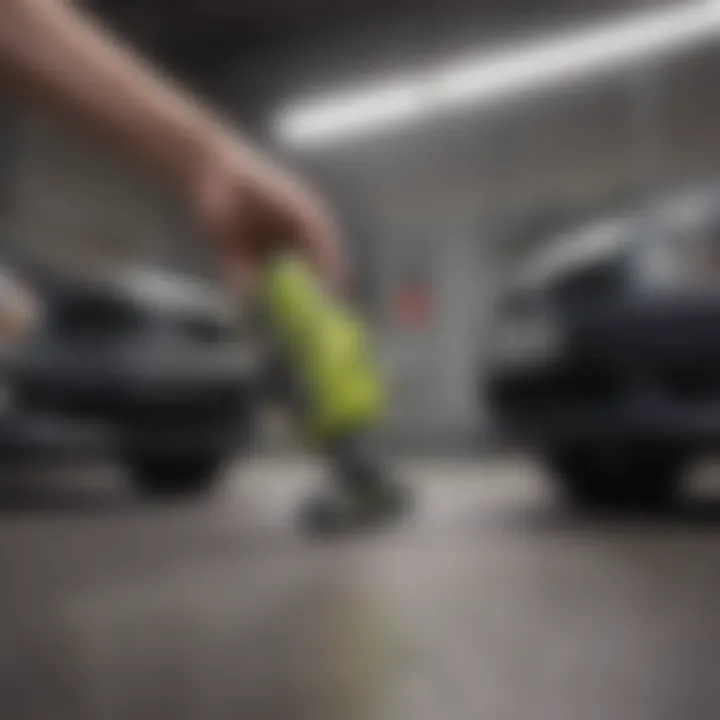 Highlighting the features of the Ryobi Mini Vacuum with attachments