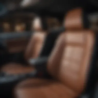Interior View of 2014 Scion TC Leather Seats Interior shot showcasing the leather seats in the 2014 Scion TC