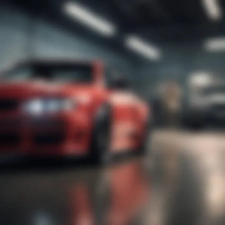 A negotiation meeting between a car seller and a lender.