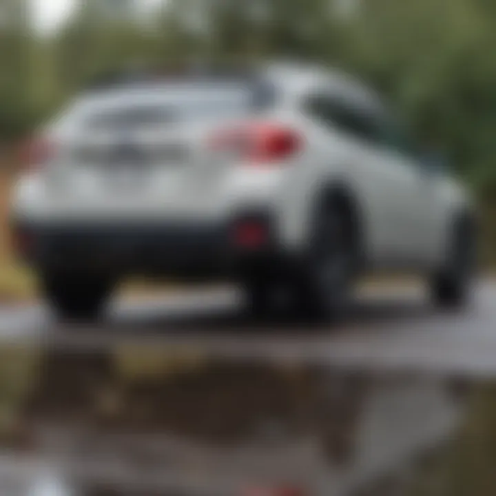 Maintaining the windshield wipers of a Subaru Crosstrek for optimal visibility