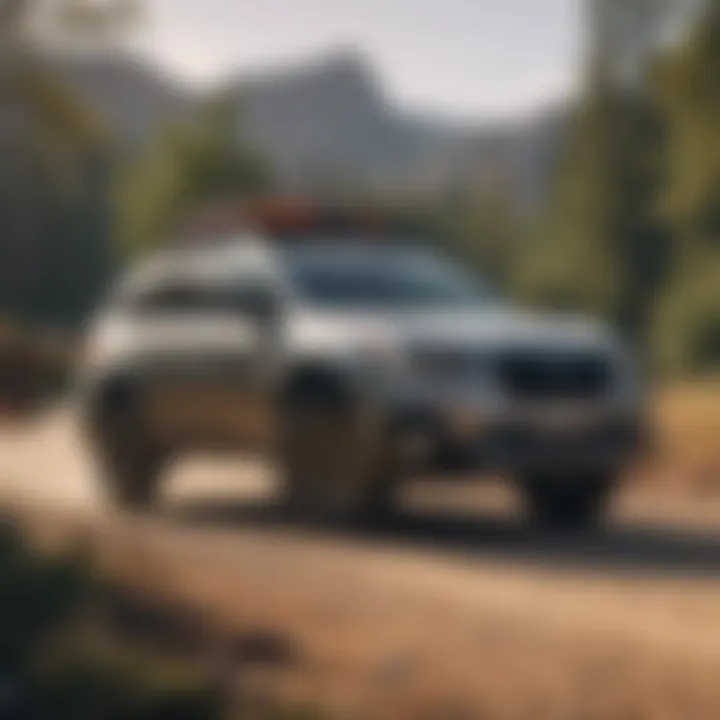 Subaru Outback with cargo cover in use, demonstrating storage functionality.