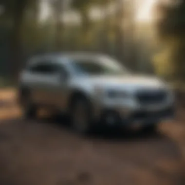 Sleek Design of the Subaru Outback Subaru Outback showcasing its sleek design