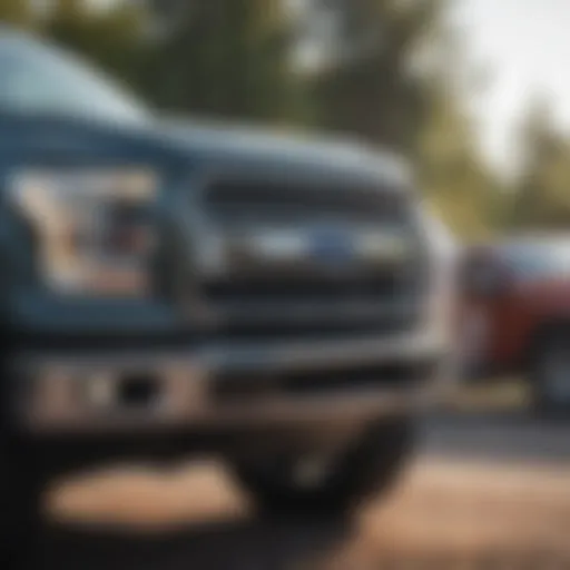 A stylish tailgate grill setup for the Ford F150