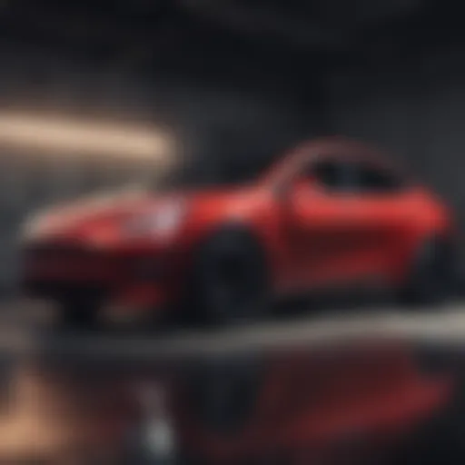 Tesla Model Y showcasing advanced design and technology features