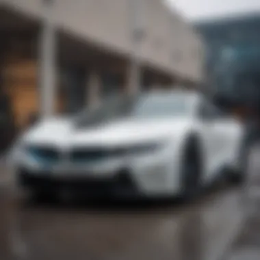 The All-White BMW i8: A Comprehensive Examination Introduction