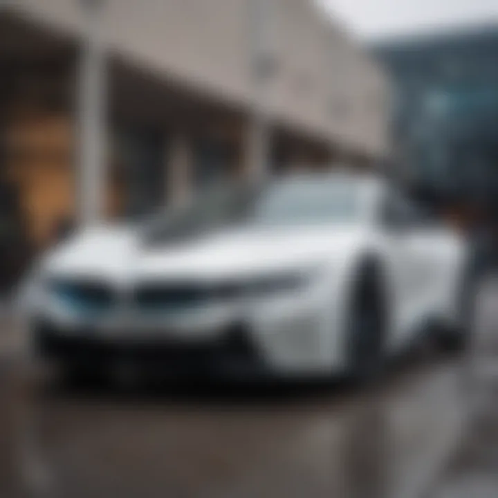 The All-White BMW i8: A Comprehensive Examination Introduction
