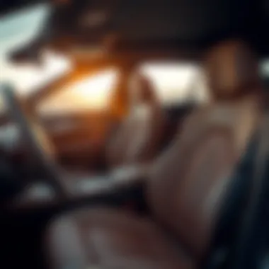 Interior view highlighting advanced technology and comfort