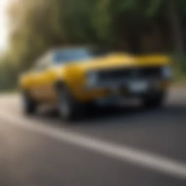 Chevrolet Camaro Performance on the Road Chevrolet Camaro in action on a winding road
