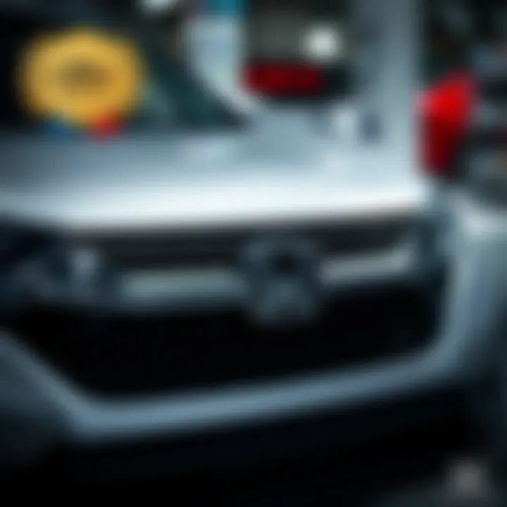 Custom Honda CR-V grille showcasing personalization options