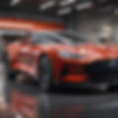 Future of Automotive Experiences Conceptual representation of future automotive experiences and user engagement
