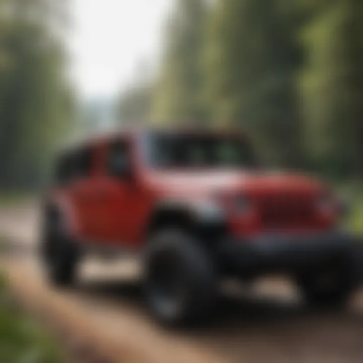 Durable soft top installation on a Jeep Wrangler